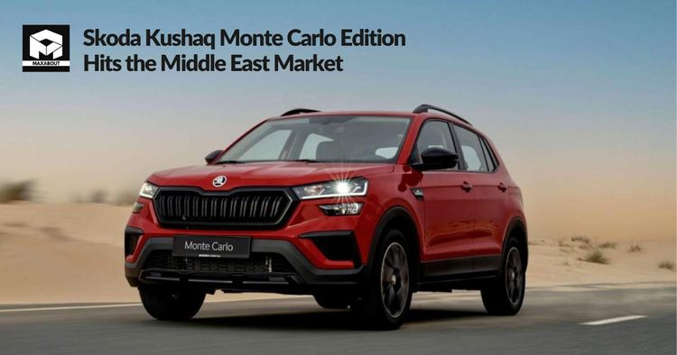 Skoda Kushaq Monte Carlo Edition Hits the Middle East Market