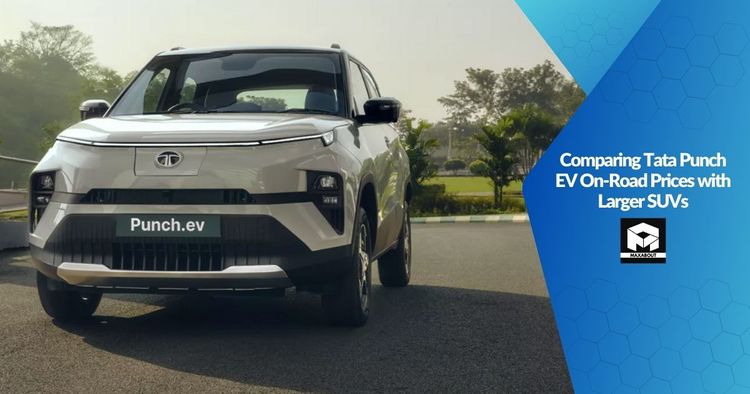 Comparing Tata Punch EV On-Road Prices with Larger SUVs