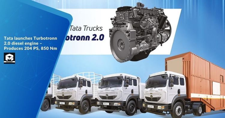 Tata launches Turbotronn 2.0 diesel engine – Produces 204 PS, 850 Nm