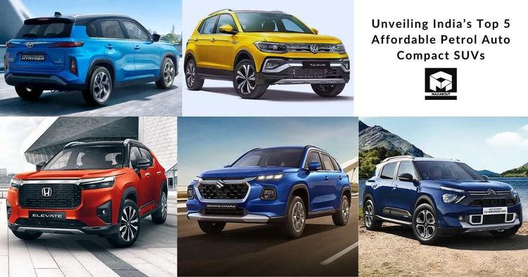 Unveiling India's Top 5 Affordable Petrol Auto Compact SUVs