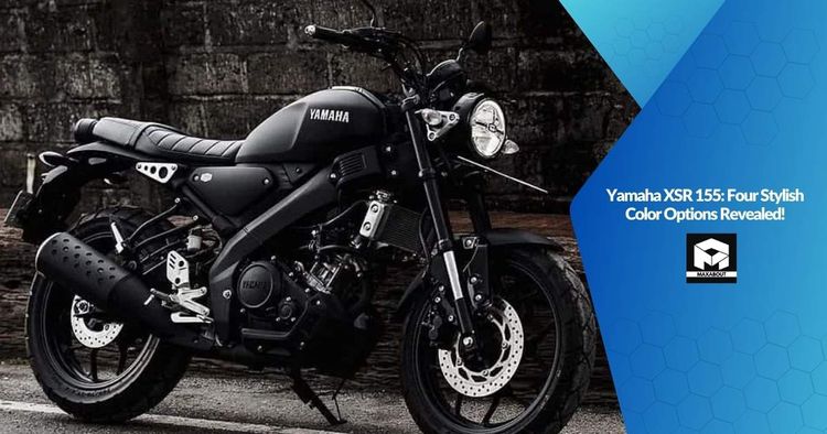 Yamaha XSR 155: Four Stylish Color Options Revealed!