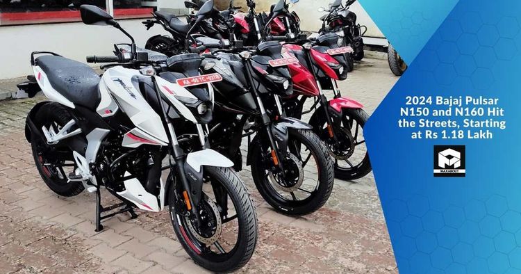 2024 Bajaj Pulsar N150 and N160 Hit the Streets, Starting at Rs 1.18 Lakh