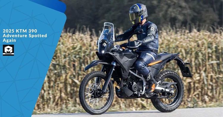 2025 KTM 390 Adventure Spotted Again 