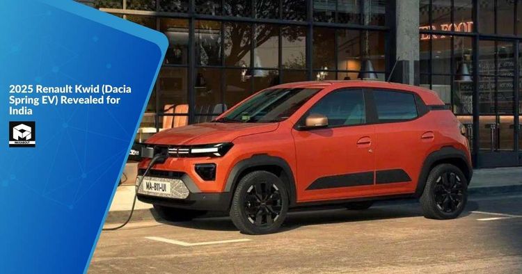 2025 Renault Kwid (Dacia Spring EV) Revealed for India