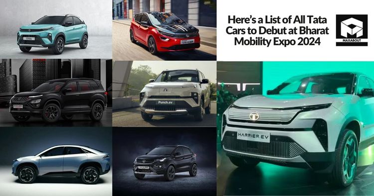 Here’s a List of All Tata Cars to Debut at Bharat Mobility Expo 2024