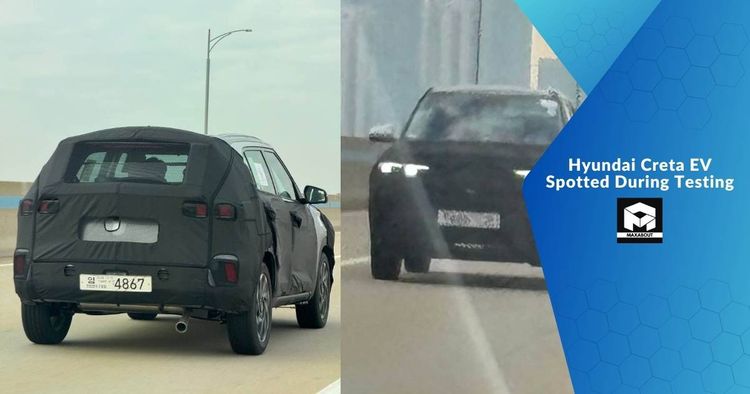 Hyundai Creta EV Spotted During Testing