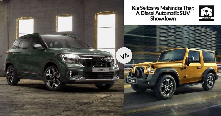 Kia Seltos vs Mahindra Thar: A Diesel Automatic SUV Showdown