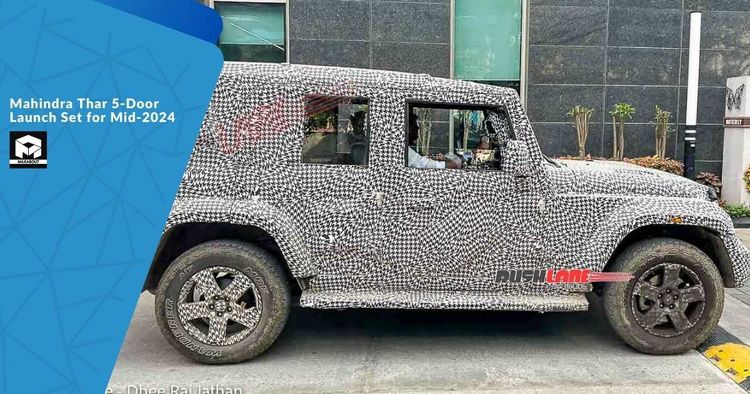 Mahindra Thar 5-Door Launch Set for Mid-2024