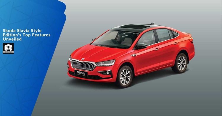 Skoda Slavia Style Edition's Top Features Unveiled