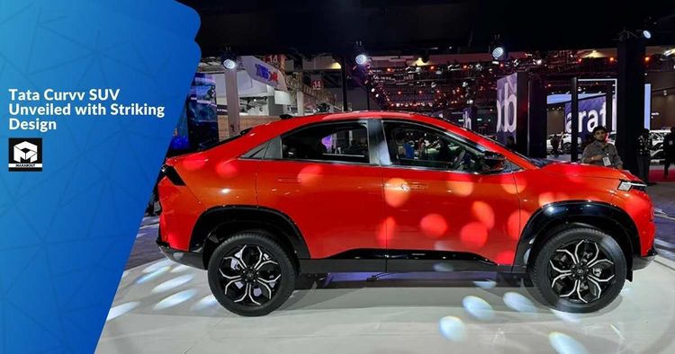  Tata Curvv SUV Unveiled with Striking Design