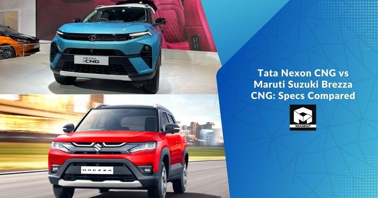 Tata Nexon CNG vs Maruti Suzuki Brezza CNG: Specs Compared