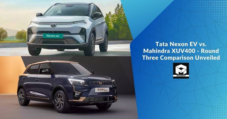 Tata Nexon EV vs. Mahindra XUV400 - Round Three Comparison Unveiled