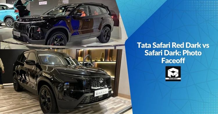 Tata Safari Red Dark vs Safari Dark: Photo Faceoff