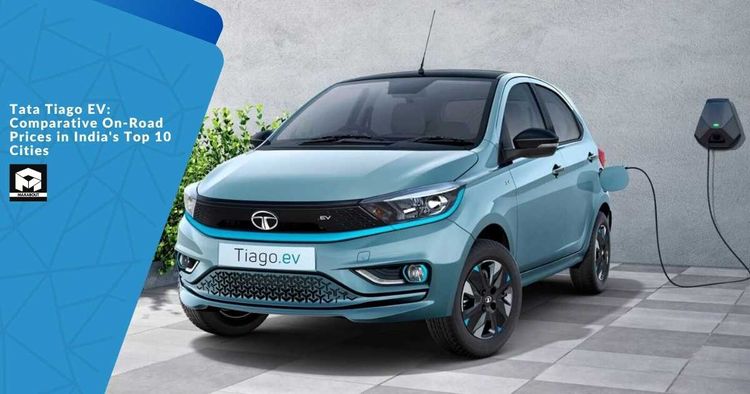 Tata Tiago EV: Comparative On-Road Prices in India's Top 10 Cities