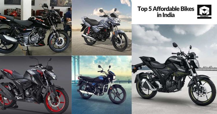 Top 5 Affordable Bikes in India