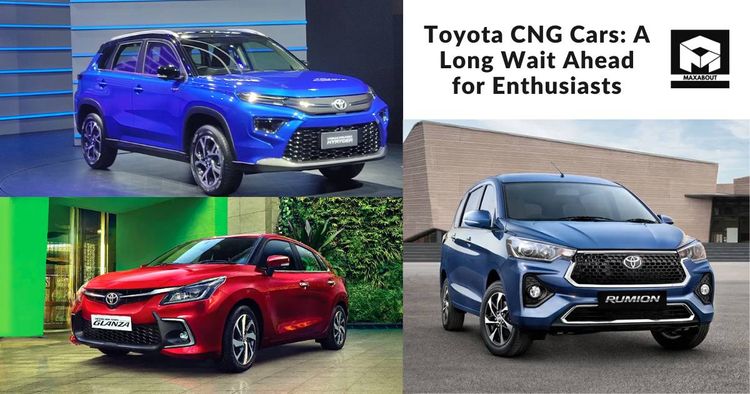 Toyota CNG Cars: A Long Wait Ahead for Enthusiasts