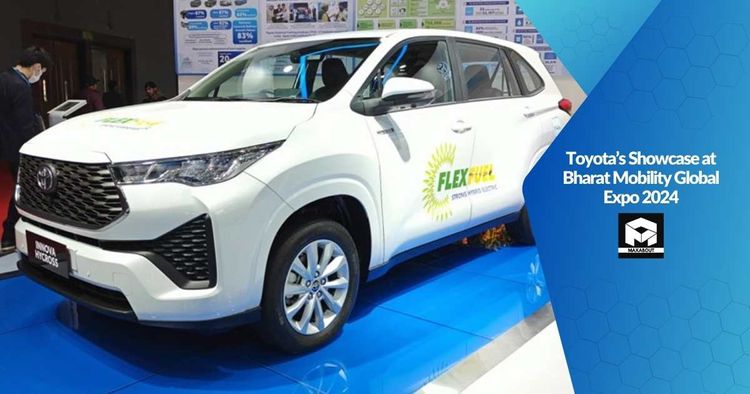  Toyota's Showcase at Bharat Mobility Global Expo 2024