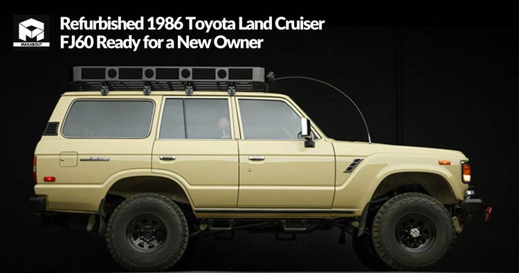 Refurbished 1986 Toyota Land Cruiser FJ60 Ready for a New Owner