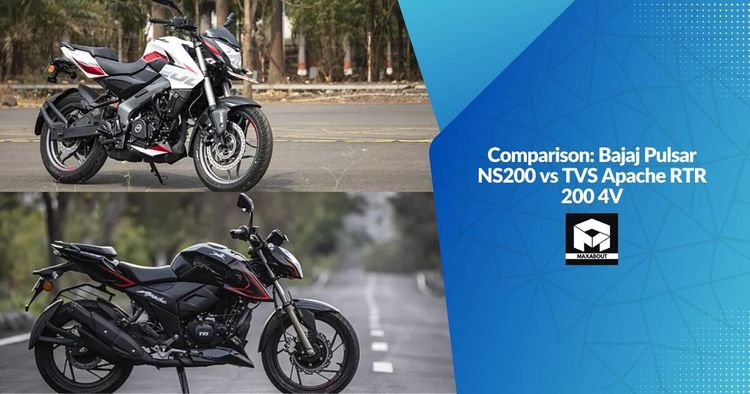 Comparison: Bajaj Pulsar NS200 vs TVS Apache RTR 200 4V