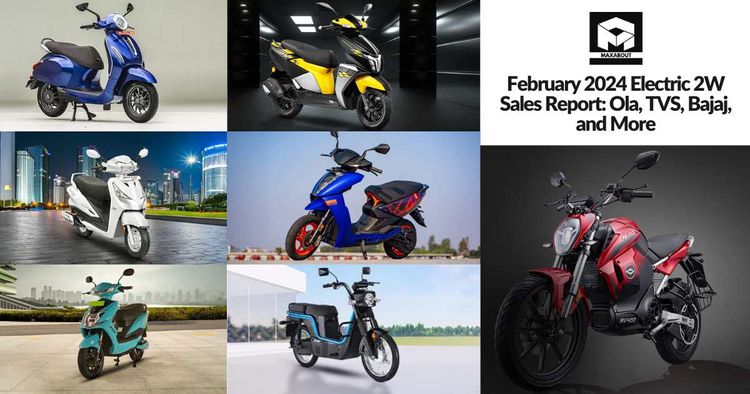 February 2024 Electric 2W Sales Report: Ola, TVS, Bajaj, and More