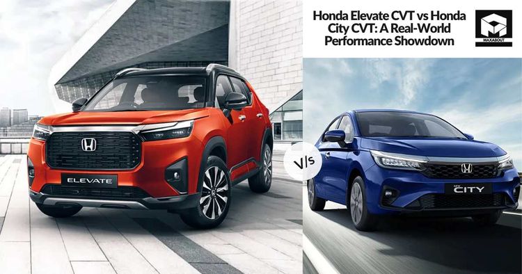 Honda Elevate CVT vs Honda City CVT: A Real-World Performance Showdown