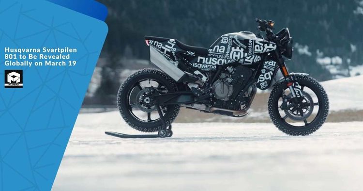 Husqvarna Svartpilen 801 to Be Revealed Globally on March 19