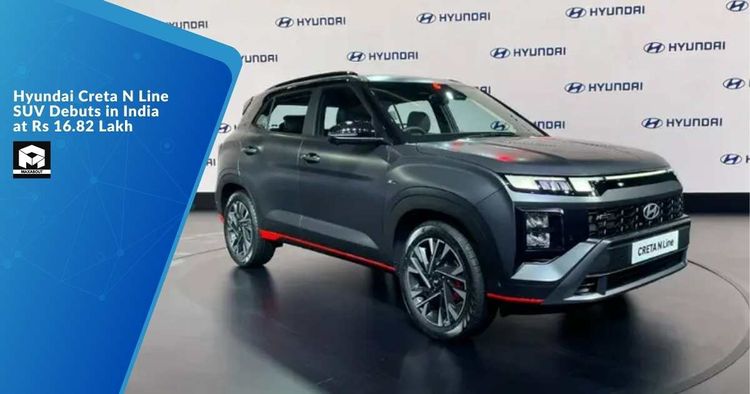 Hyundai Creta N Line SUV Debuts in India at Rs 16.82 Lakh