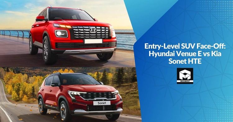 Entry-Level SUV Face-Off: Hyundai Venue E vs Kia Sonet HTE