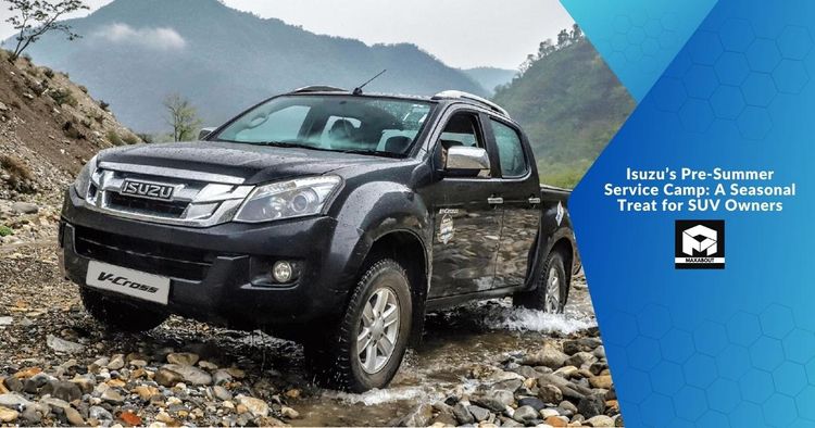 Isuzu's Pre-Summer Service Camp: A Seasonal Treat for SUV Owners