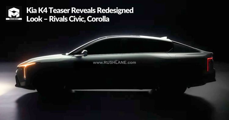 Kia K4 Teaser Reveals Redesigned Look – Rivals Civic, Corolla