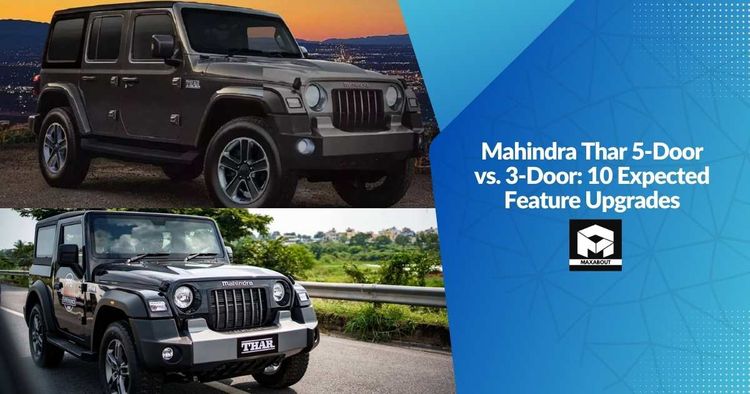 Mahindra Thar 5-Door vs. 3-Door: 10 Expected Feature Upgrades