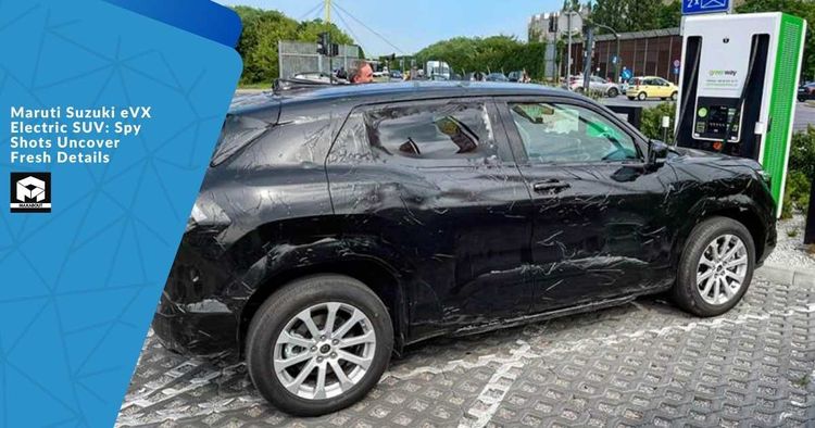 Maruti Suzuki eVX Electric SUV: Spy Shots Uncover Fresh Details