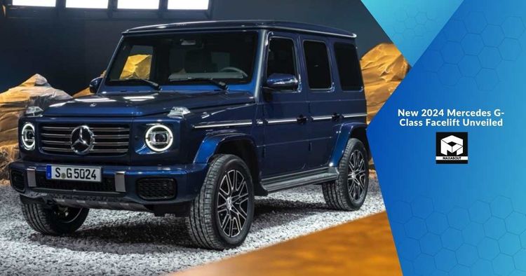 New 2024 Mercedes G-Class Facelift Unveiled