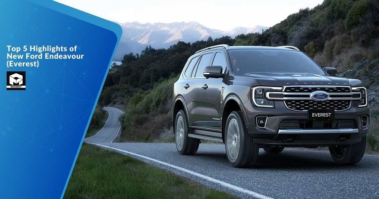 Top 5 Highlights of New Ford Endeavour (Everest)