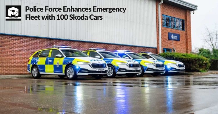 Police Force Enhances Emergency Fleet with 100 Skoda Cars