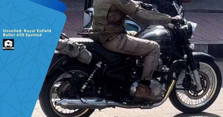 Unveiled: Royal Enfield Bullet 650 Spotted