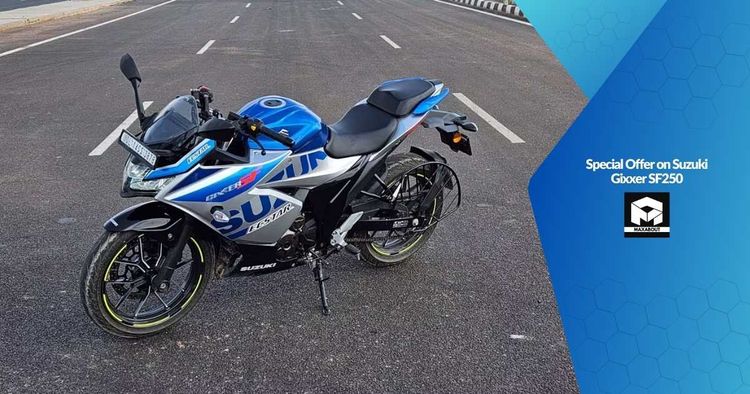 Special Offer on Suzuki Gixxer SF250