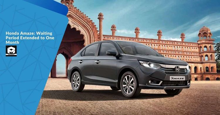 Honda Amaze: Waiting Period Extended to One Month