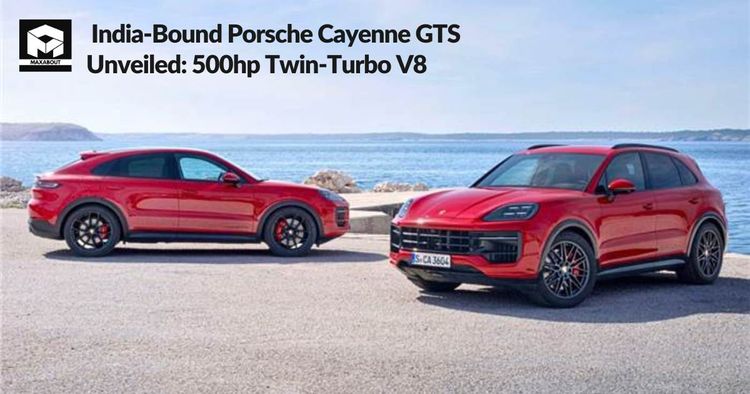 India-Bound Porsche Cayenne GTS Unveiled: 500hp Twin-Turbo V8