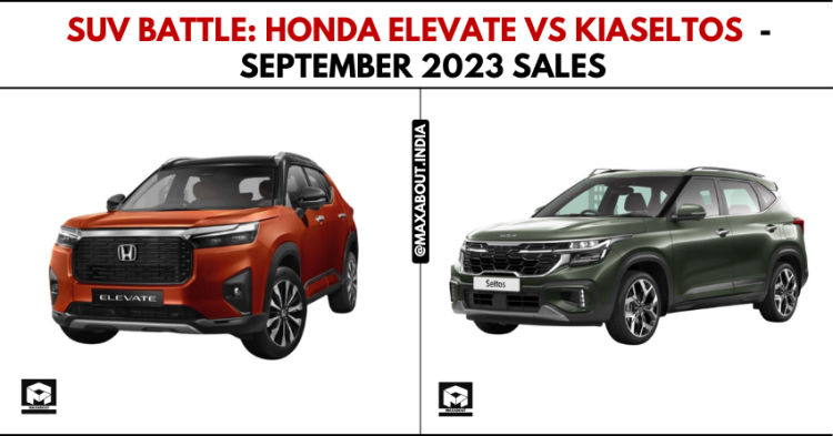 SUV Battle: Honda Elevate VS Kia Seltos - September 2023 Sales