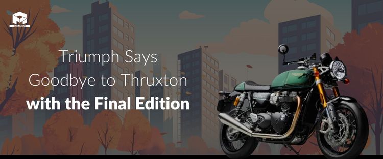 Triumph Thruxton Price In India: Triumph unveils Thruxton final edition, ET  Auto