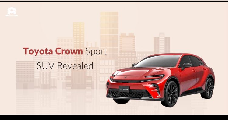 See all angles of the new Toyota Crown Sport crossover