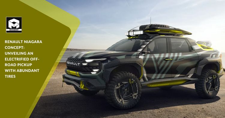 Renault Niagara Concept: Unveiling an Electrified Off-Road Pickup with Abundant Tires