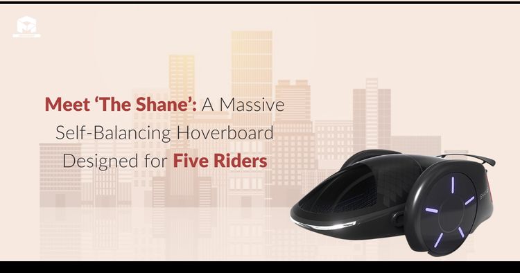 Meet 'The Shane': A Massive Self-Balancing Hoverboard Designed for Five Riders