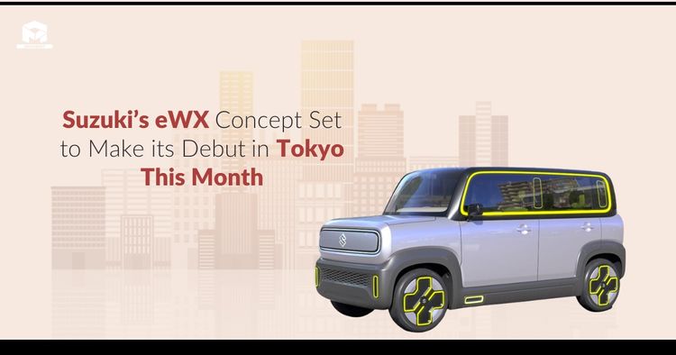 Suzuki's eWX Concept Set to Make its Debut in Tokyo This Month