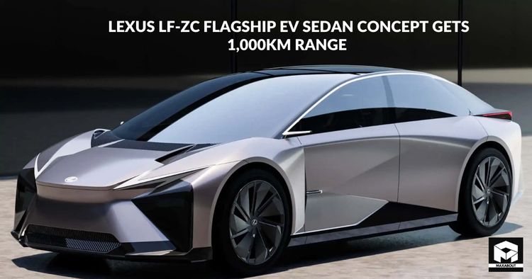 Lexus LF-ZC flagship EV sedan concept gets 1,000km range