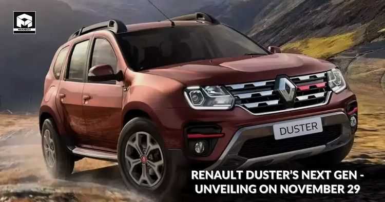 Renault Duster's Next Gen - Unveiling on November 29