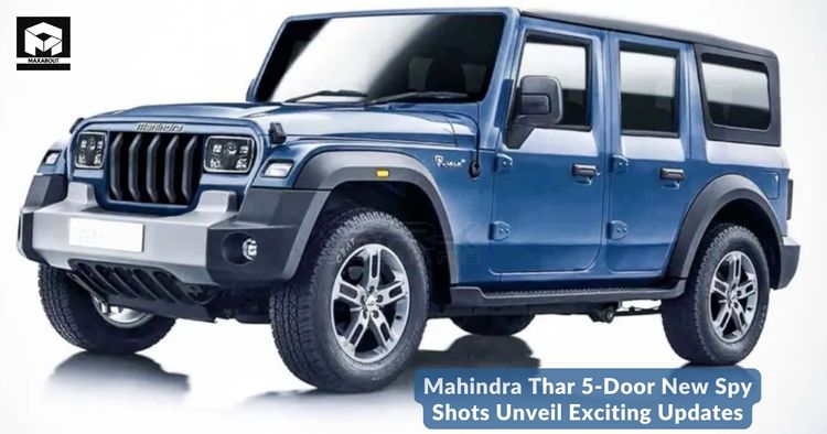 Mahindra Thar 5-Door: New Spy Shots Unveil Exciting Updates