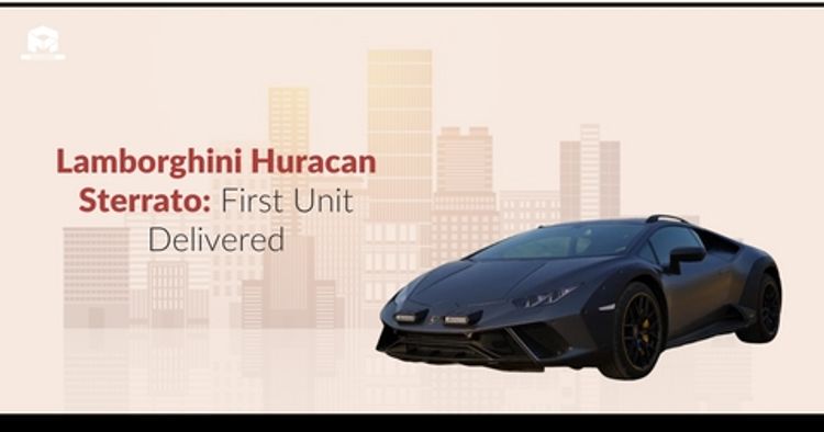 Lamborghini Huracan Sterrato: First Unit Delivered