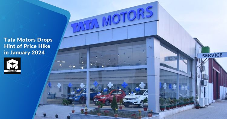 Tata Motors Drops Hint of Price Hike in January 2024